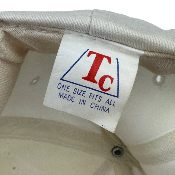 Vintage John Andretti Snapback Baseball Hat Cap Fan Club OSFA Embroidered White - Picture 7 of 16